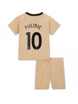 Chelsea Christian Pulisic #10 Ausweichtrikot für Kinder 2022-23 Kurzarm (+ Kurze Hosen)